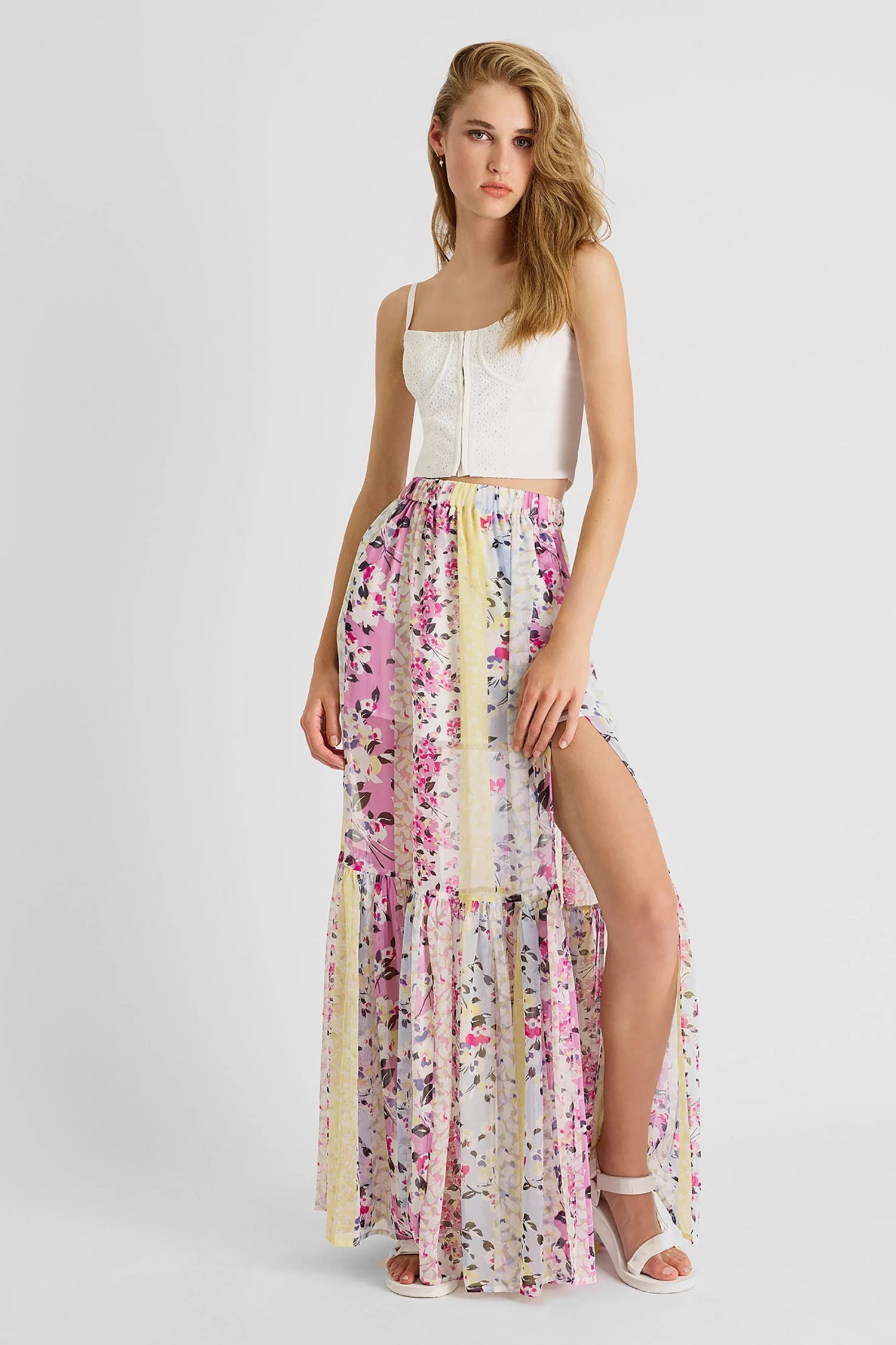 French Connection Sale Iva Broderie Whisper Crop Top 5 French Connection Sale Iva Broderie Whisper Crop Top