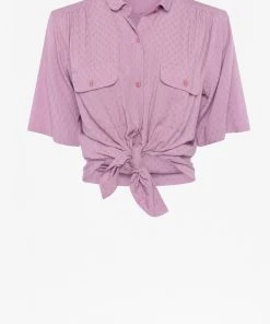 French Connection Yulia Crop Camp Shirt Sale 7 French Connection Yulia Crop Camp Shirt Sale