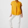 French Connection Cele Rhodes Short-Sleeved Shirt Sale 1 French Connection Cele Rhodes Short-Sleeved Shirt Sale