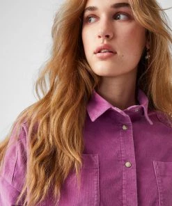 French Connection Sale Paula Micro Cord Rhodes Shacket 10 French Connection Sale Paula Micro Cord Rhodes Shacket