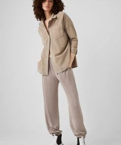 French Connection Paula Micro Cord Rhodes Shacket Sale