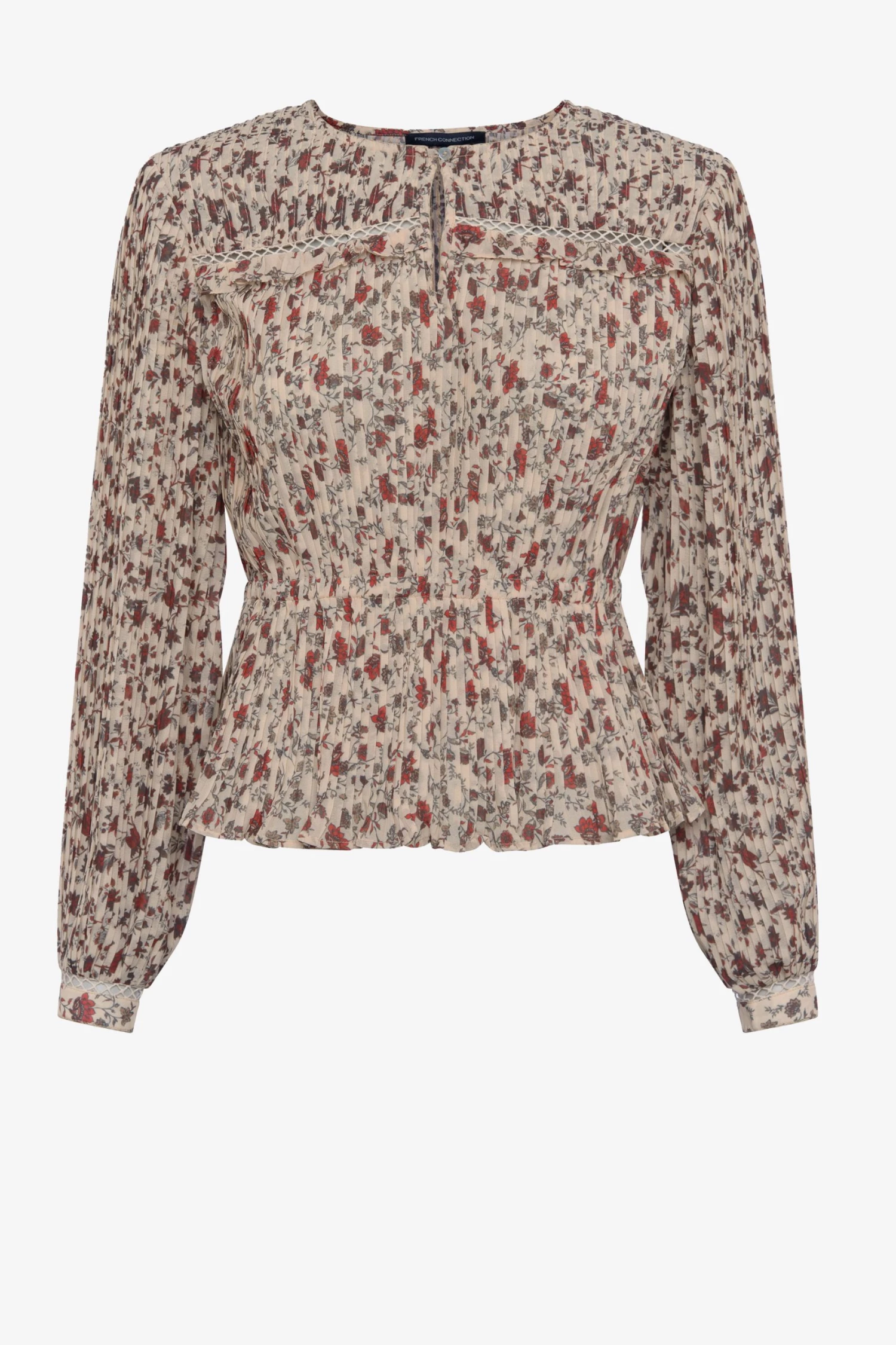 French Connection Sale Alison Recycled Georgette Pleated Top 6 French Connection Sale Alison Recycled Georgette Pleated Top