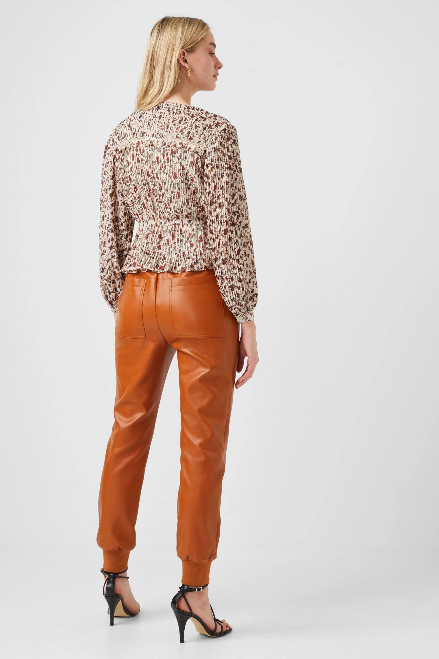 French Connection Sale Alison Recycled Georgette Pleated Top 5 French Connection Sale Alison Recycled Georgette Pleated Top