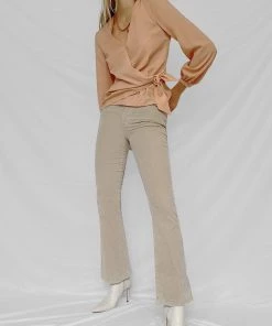 French Connection Sale Crepe Light Wrap-Over Top