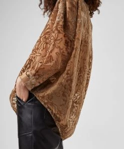 French Connection Sale Gemna Devoré Pop Over Top