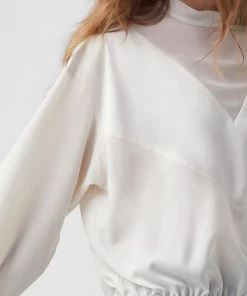 French Connection Erla Mix Chevron Top