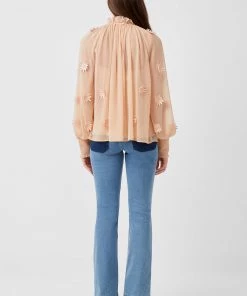 French Connection Aziza Lace Long-Sleeved Top Sale 11 French Connection Aziza Lace Long-Sleeved Top Sale