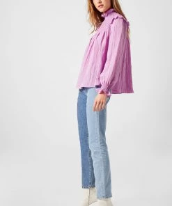 French Connection Boza Crinkle Smocked Top 10 French Connection Boza Crinkle Smocked Top
