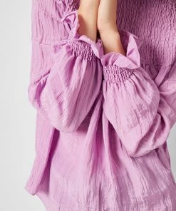 French Connection Boza Crinkle Smocked Top 9 French Connection Boza Crinkle Smocked Top