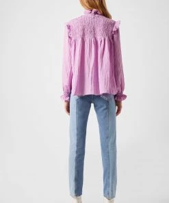 French Connection Boza Crinkle Smocked Top 11 French Connection Boza Crinkle Smocked Top