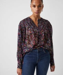 French Connection Sale Alaana Crinkle Top