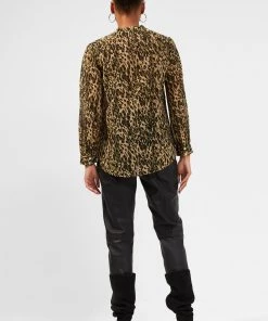 French Connection Sale Animal Print Button Down Shirt 12 French Connection Sale Animal Print Button Down Shirt
