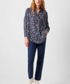 French Connection Camo Print Popover Shirt Sale