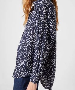 French Connection Camo Print Popover Shirt Sale