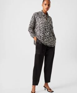 French Connection Sale Abstract Print Popover Shirt