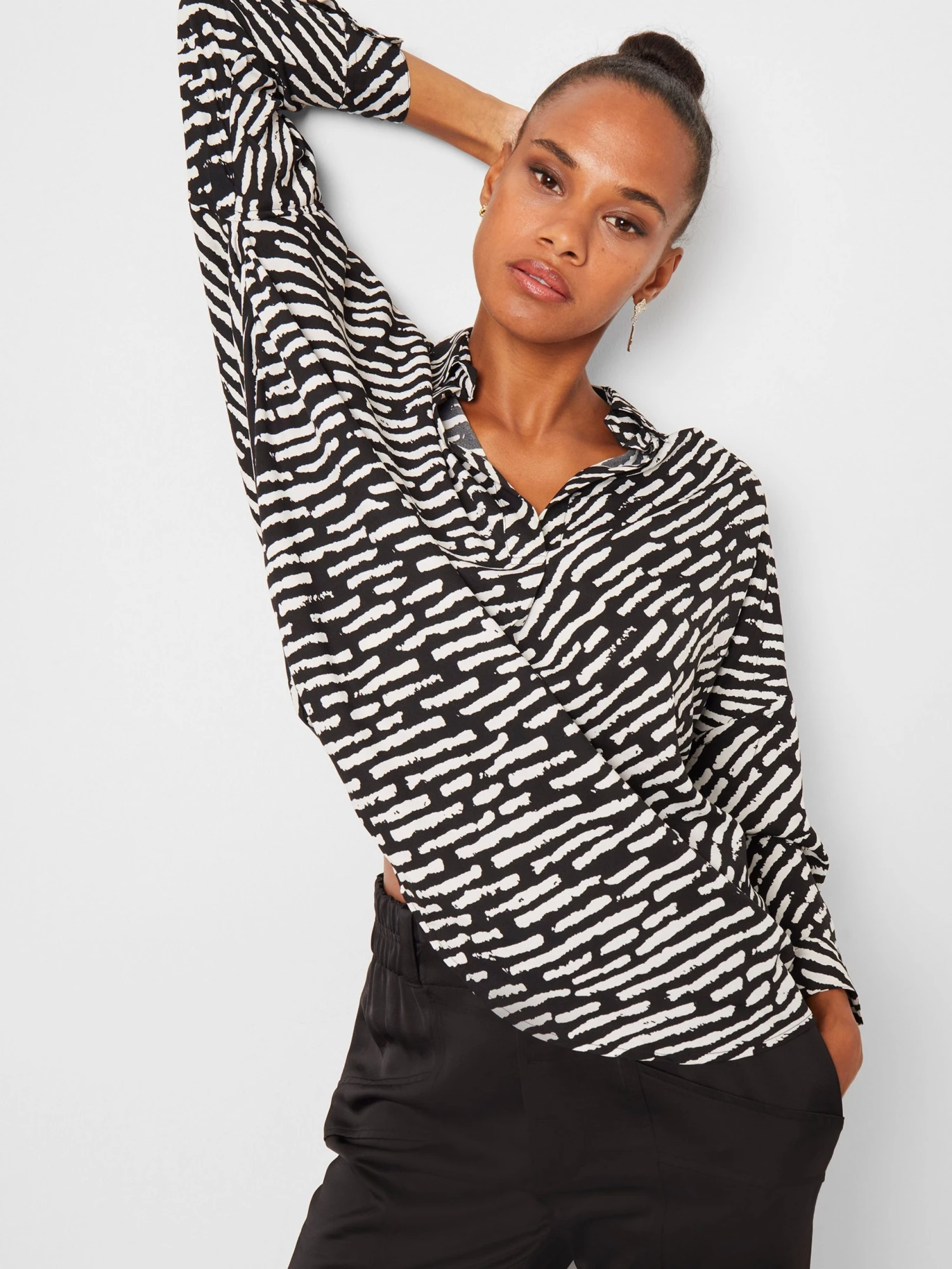 French Connection Sale Abstract Print Popover Shirt 5 French Connection Sale Abstract Print Popover Shirt