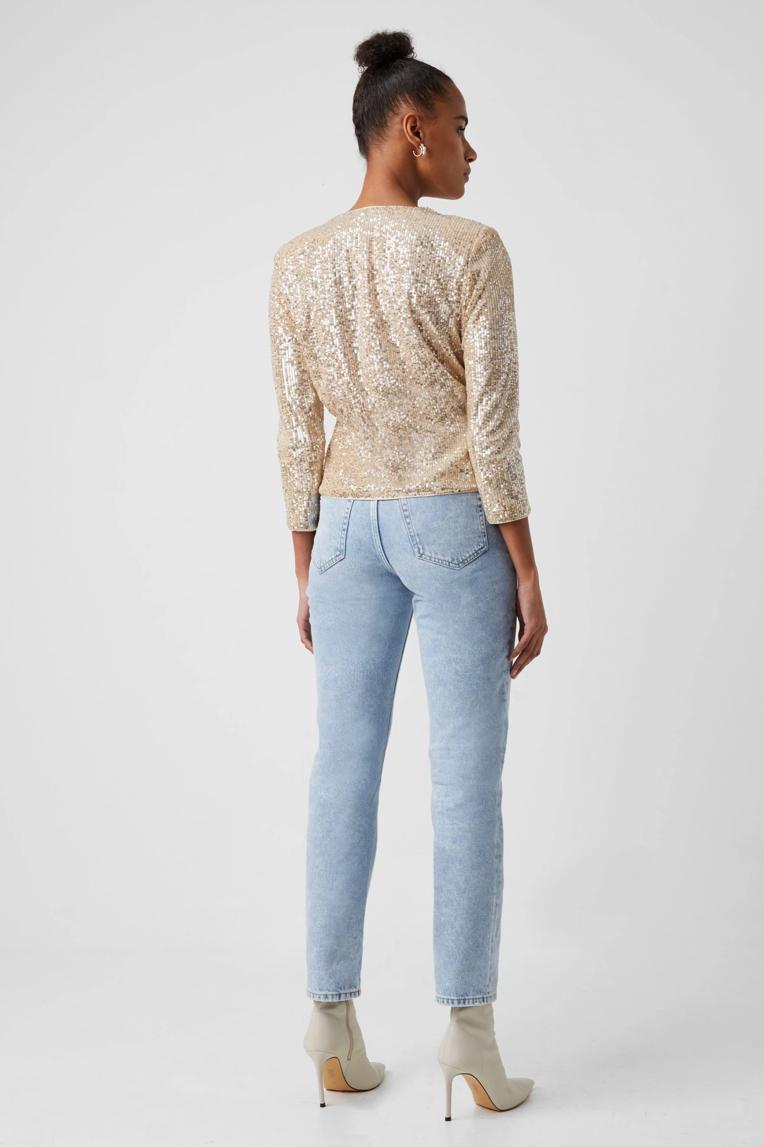 French Connection Eshka Sequin Wrap Top 8 French Connection Eshka Sequin Wrap Top