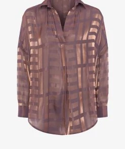 French Connection Sale Dewberry Rhodes Organza Pop Over Shirt