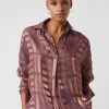 French Connection Sale Dewberry Rhodes Organza Pop Over Shirt