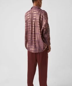 French Connection Sale Dewberry Rhodes Organza Pop Over Shirt