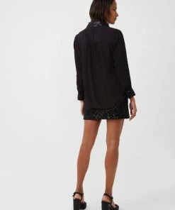 French Connection Eshka Sequin-Detail Shirt Sale 8 French Connection Eshka Sequin-Detail Shirt Sale