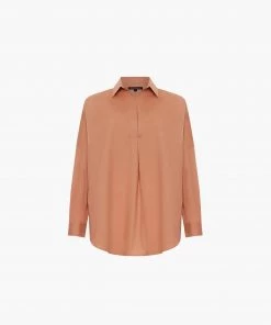 French Connection Rhodes Poplin Top