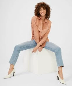 French Connection Rhodes Poplin Top