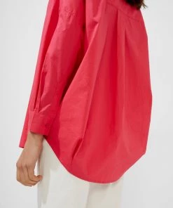 French Connection Rhodes Poplin Top Sale