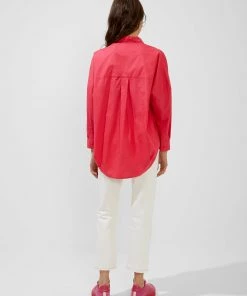 French Connection Rhodes Poplin Top Sale