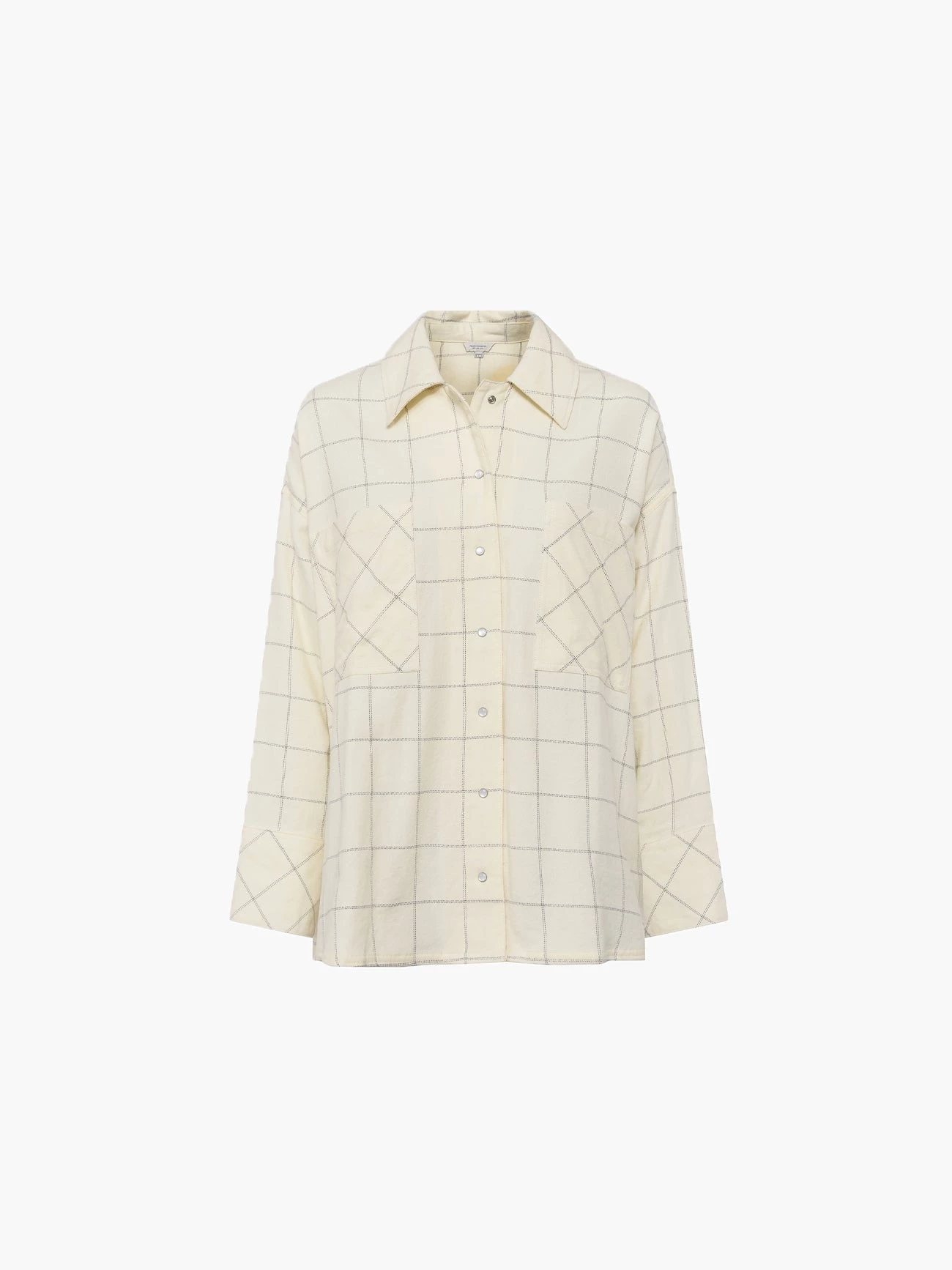 French Connection Sale Yiza Check Flannel Oversized Shirt 7 French Connection Sale Yiza Check Flannel Oversized Shirt