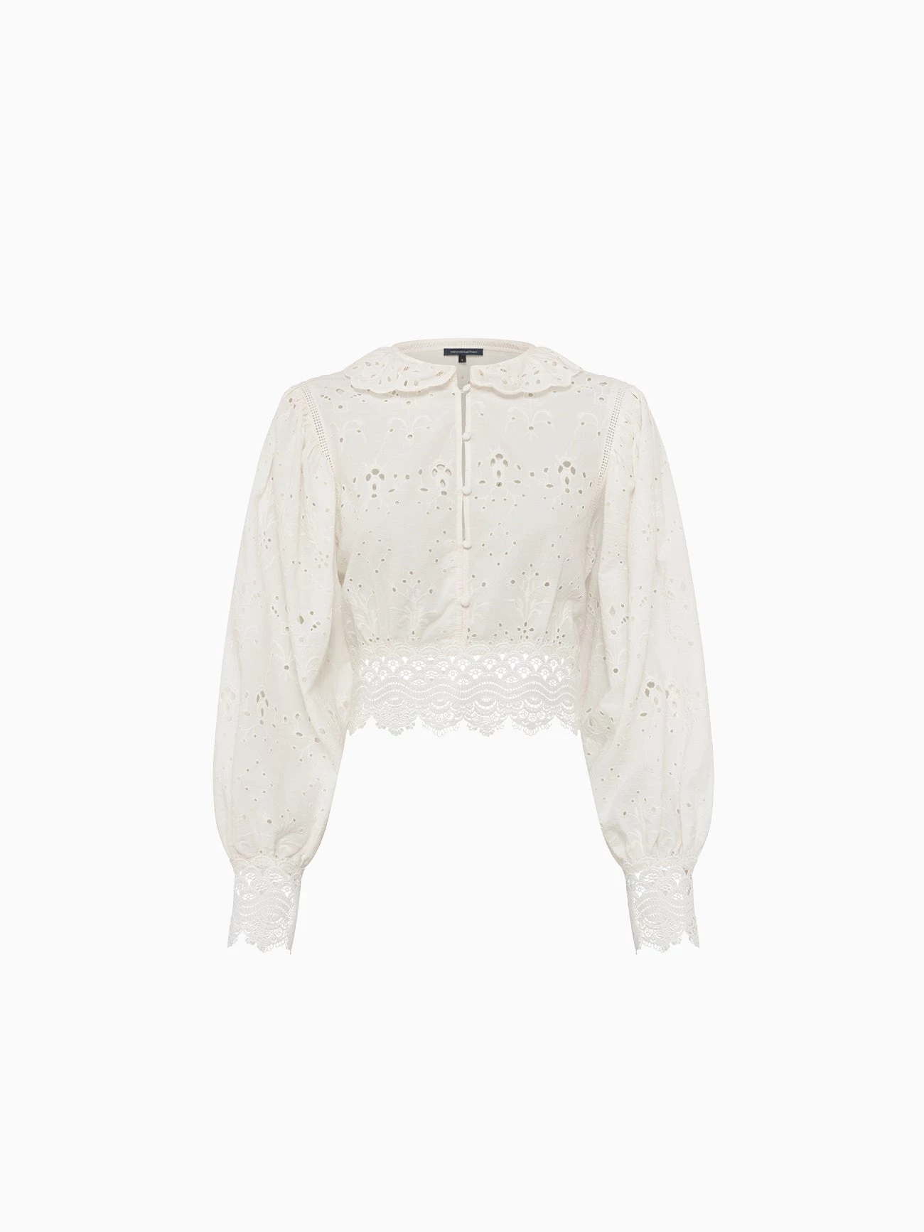 French Connection Biton Balloon-Sleeve Blouse 6 French Connection Biton Balloon-Sleeve Blouse