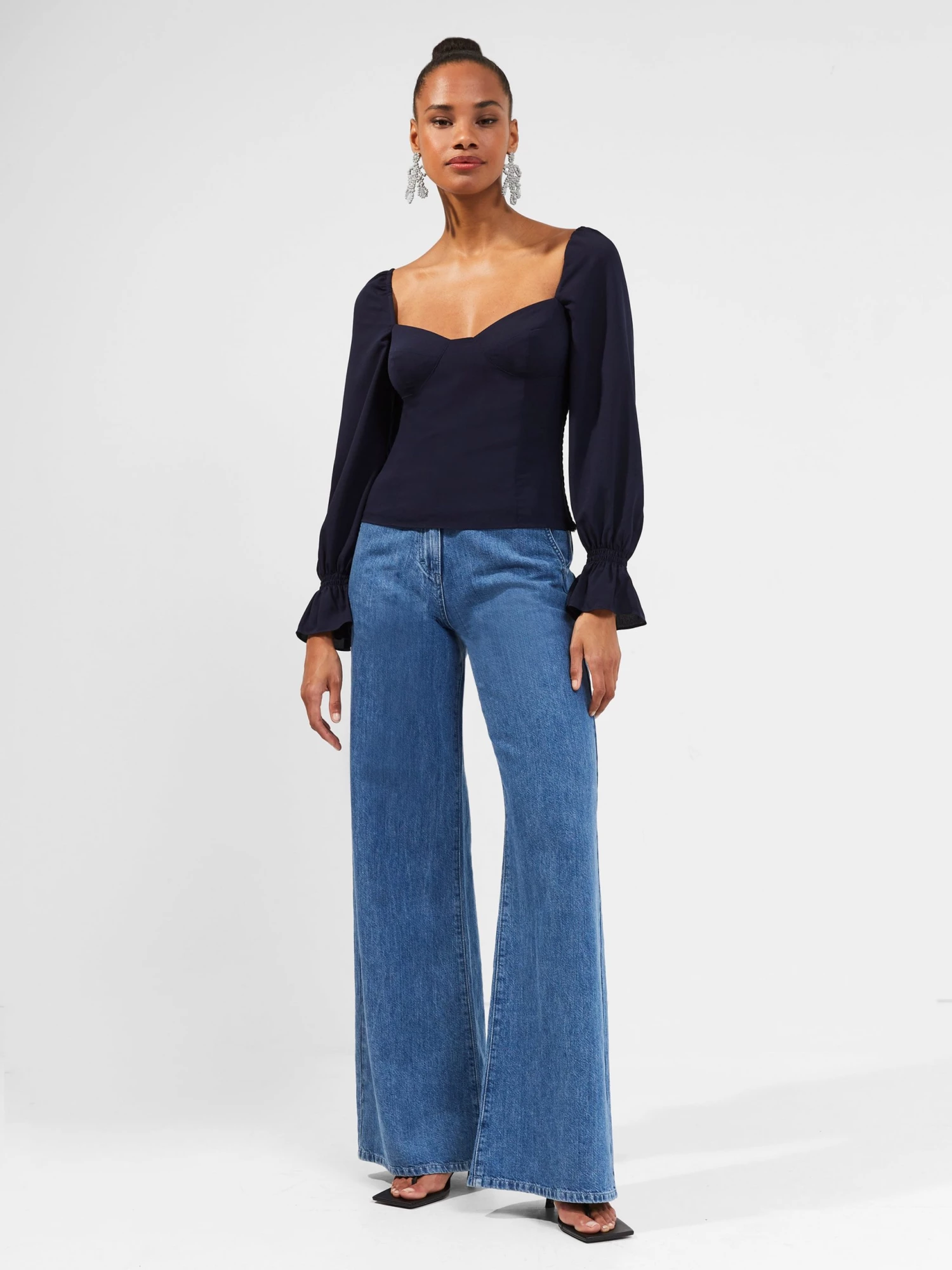 French Connection Sale Eryl Light Blouse 4 French Connection Sale Eryl Light Blouse