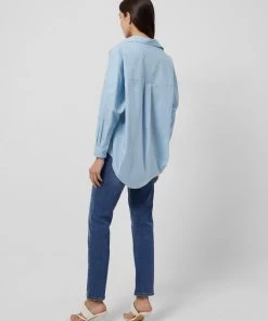 French Connection Shirts Rhodes Poplin Popover Shirt