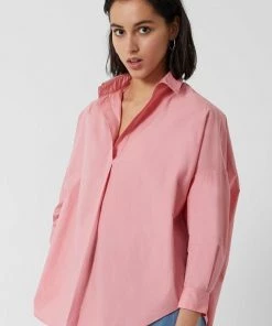 French Connection Rhodes Poplin Popover Shirt