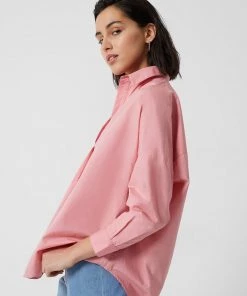 French Connection Rhodes Poplin Popover Shirt