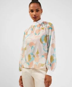French Connection Tops Hattie Crinkle Top