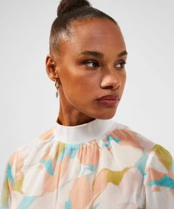 French Connection Tops Hattie Crinkle Top