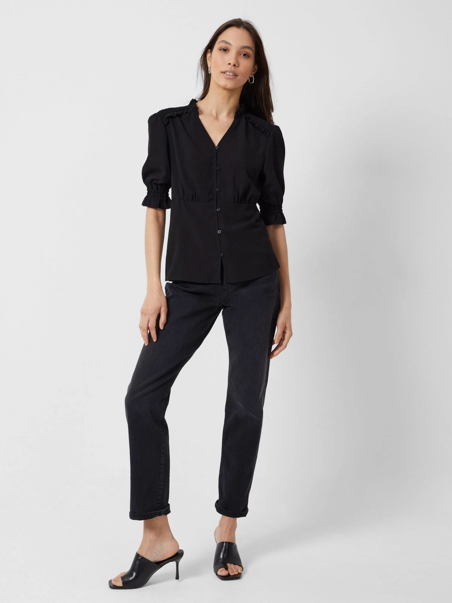 French Connection Crepe Light Top Tops 4 French Connection Crepe Light Top Tops