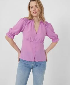 French Connection Tops Crepe Light Top