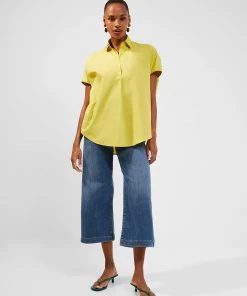 French Connection Shirts Cele Rhodes Organic Short-Sleeved Shirt