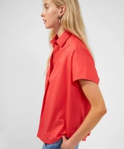 French Connection Shirts Cele Rhodes Organic Short-Sleeved Shirt
