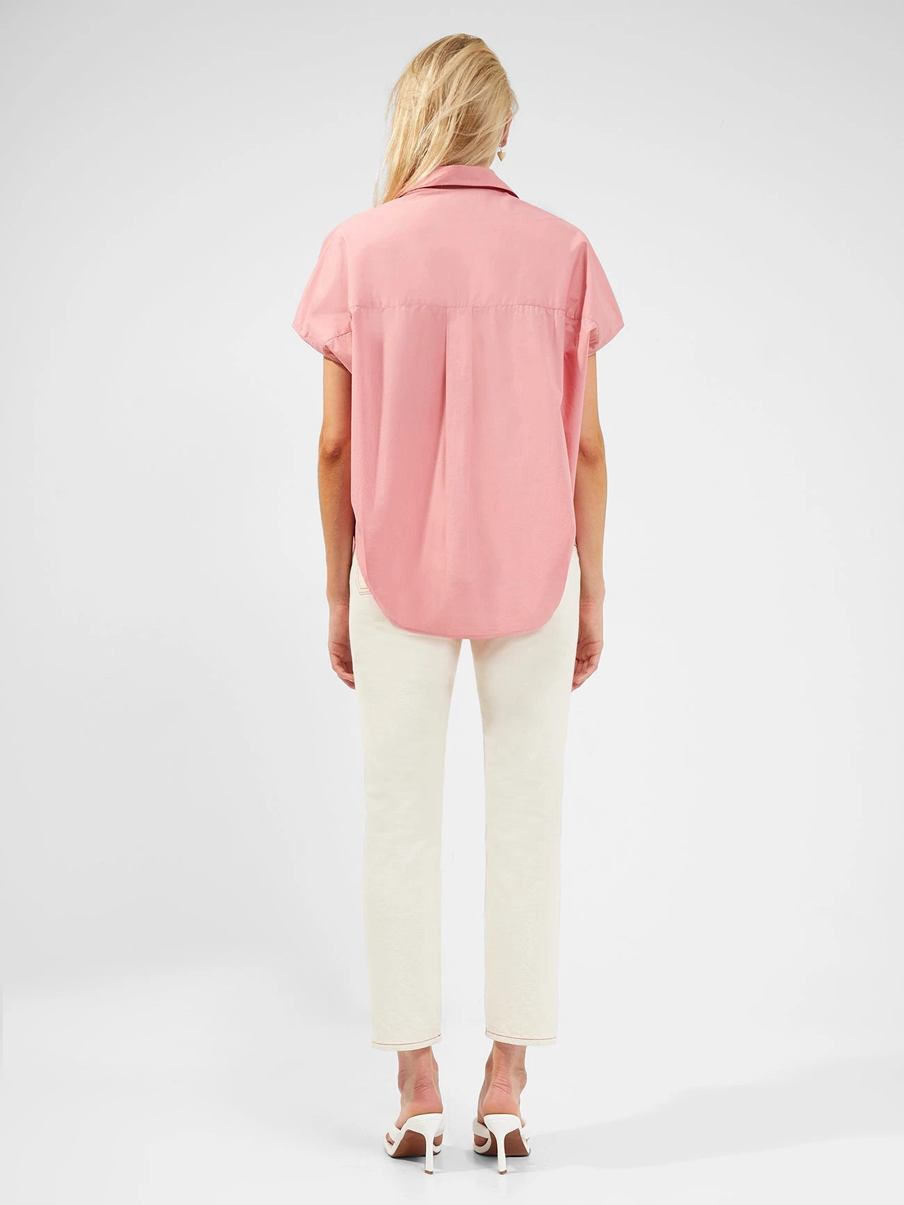 French Connection Cele Rhodes Organic Short-Sleeved Shirt Shirts 5 French Connection Cele Rhodes Organic Short-Sleeved Shirt Shirts