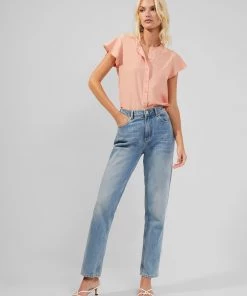 French Connection Ery Crepe Sleeveless Shirt