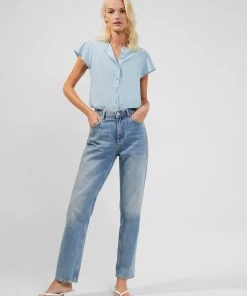 French Connection Ery Crepe Sleeveless Shirt Shirts