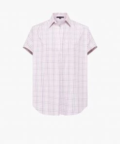 French Connection Yaki Organic Check Shirt Shirts