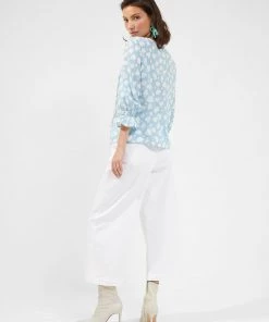 French Connection Aimee Crepe Light Printed Top Tops
