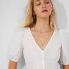 French Connection Tops Armina Organic Poplin Blouse