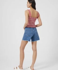 French Connection Tops Elao Rhodes Organic Poplin Smock Top