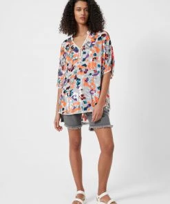 French Connection Flora Sequin V-Neck Blouse View All