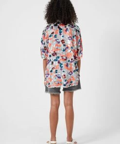 French Connection Flora Sequin V-Neck Blouse View All 12 French Connection Flora Sequin V-Neck Blouse View All